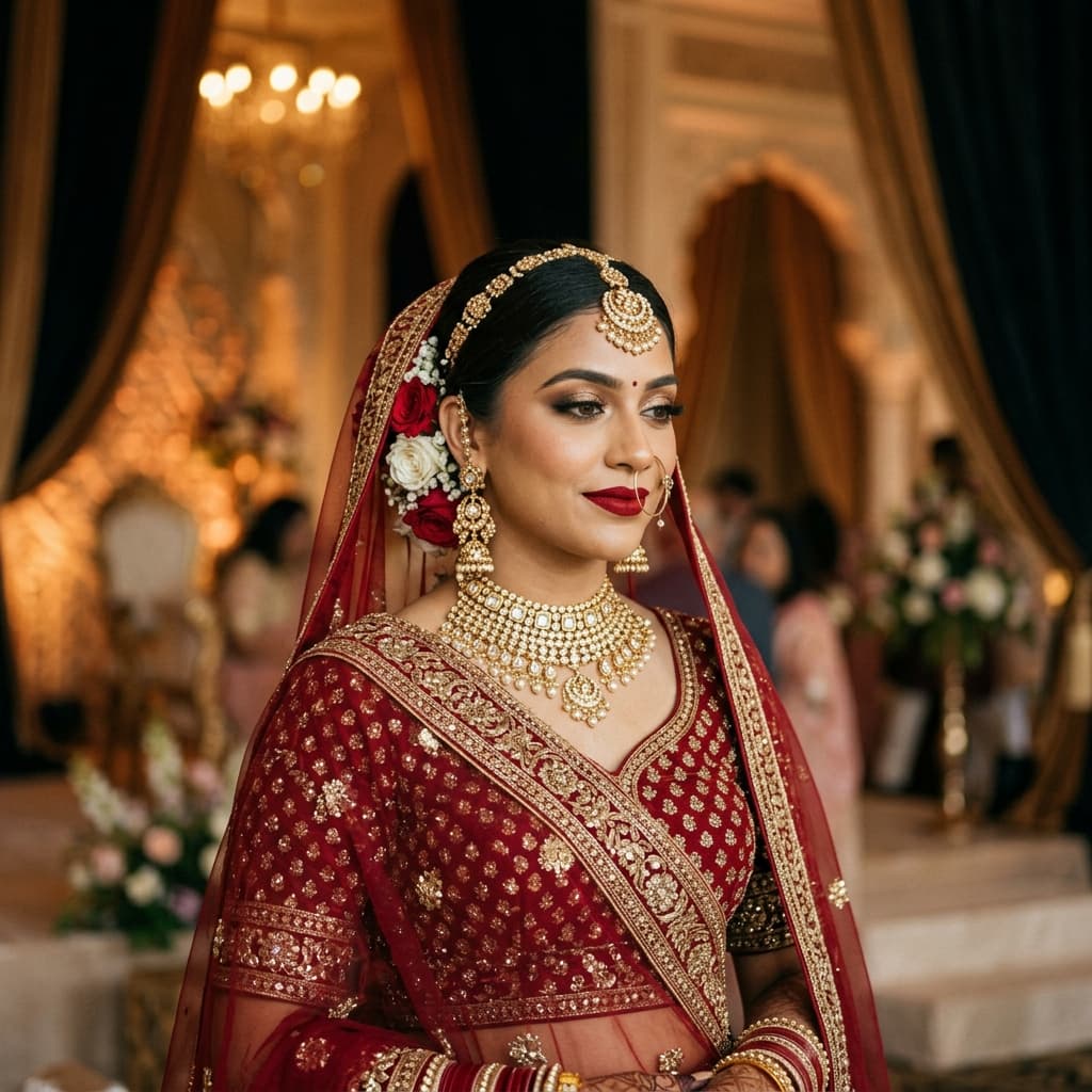 Luxury bridal makeup by GoMangoz Studio